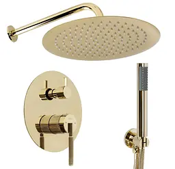 Душова система прихованого монтажу Rea Argon + BOX gold REA-P6538