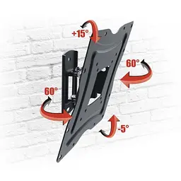 Підставка під ТВ AX Technology FLEXI SLIM 13"-42" - мініатюра 1