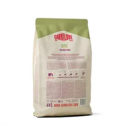 Сухий корм для собак Carnilove True Fresh Duck суперпреміум качка 4 кг - мініатюра 2