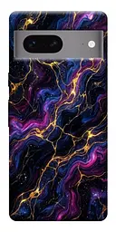 TPU чохол Demsky Purple space marble для Google Pixel 7
