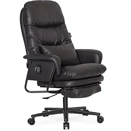Крісло Mealux Senator Black (арт. HF-S17 PU/B)