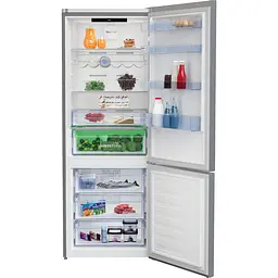 Холодильник із морозильною камерою Beko RCNE560E35ZXB - мініатюра 3