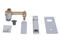Змішувач для раковини Qtap прихованого монтажу Slavonice, Chrome (k35) QTSLA273CRM45919 - мініатюра 5