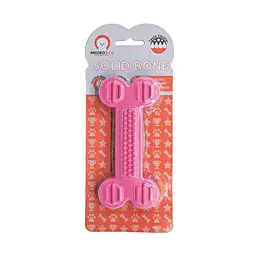 Іграшка для собак Misoko&Co Гумова кістка pink 14.5 cm - мініатюра 3