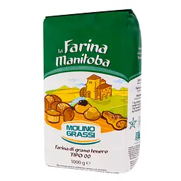 Борошно м'яких сортів пшениці Molino Grassi Manitoba 1 кг (538372) - мініатюра 3