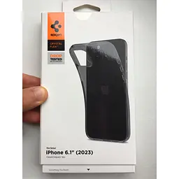 Чохол Spigen Liquid Crystal Flex для iPhone 15 Space Crystal ACS06482 прозорий силіконовий - мініатюра 2
