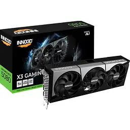 Відеокарта Inno3D GeForce RTX 5080 X3 Gaming OC [G50803-16D7X-17603930] UA [135604]