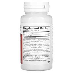 Альфа-ліпоєва кислота Protocol for Life Balance Alpha-Lipoic Acid 250 мг 90 веганських капсул - мініатюра 2