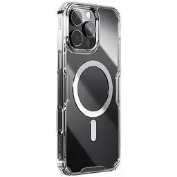 TPU чохол Nillkin Nature Pro Magnetic для Apple iPhone 16 Pro (6.3) Безбарвний (прозорий)