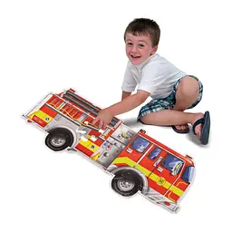 Пазл Melissa&Doug Мега "Велика пожежна машина", 24 елемента (MD10436) - мініатюра 3