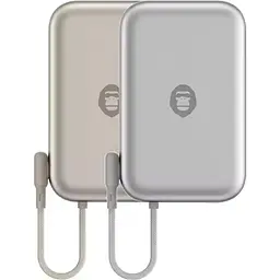 Зовнішній акумулятор Blueo Space Capsule Magnetic Wireless Power Bank 10000mAh 20W Silver Titanium (BL039-SLT) [123929] - мініатюра 2