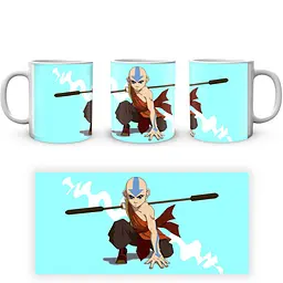 Кухоль GeekLand Аанг Avatar: The Last Airbender Aang AV 02.005 330 мл білий - мініатюра 4