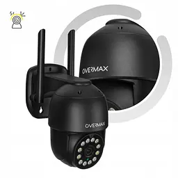 Вулична поворотна IP-камера Overmax Camspot 4.95 Wi-Fi 2.5K Anthracite - мініатюра 6