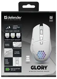 Миша Defender Glory GM-514, LED білий (52513) (6857930) - мініатюра 10