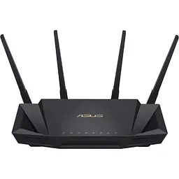 Бездротовий маршрутизатор Asus RT-AX58U V2 (90IG06Q0-MO3B00) (WiFi6 AX3000 4 антени) - мініатюра 3