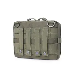 Підсумок загального призначення Molle горизонтальний текстиль (Оливковий)