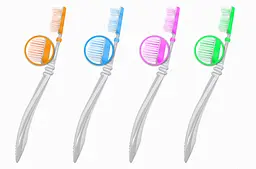 Зубна щітка Aquafresh Intense Clean середня сіра - мініатюра 8