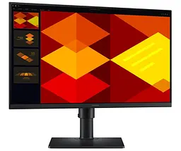 Монiтор Samsung 24" LS24D400G (LS24D400GAIXUA) IPS Black 100Hz - мініатюра 10