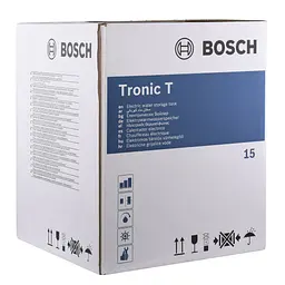 Водонагрівач Bosch Tronic 2000 TR 2000 15 B / 15л 1500W (над мийкою) 000024767 - мініатюра 5
