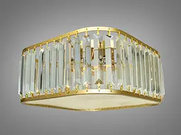 Сучасна стельова люстра кришталева світильник Diasha 8835-300G