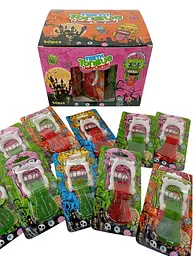 Мармеладний язик Teeth Tongue – фруктовий мармелад асорті 30шт /уп