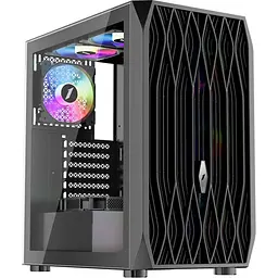 Корпус 1stPlayer AY7-BK-4F1 Black [134426]