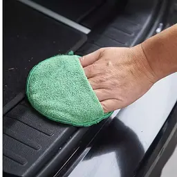 Аплікатор з мікрофібри для шкіри та пластику Sonax Microfaserpflegepad, 150 мм - мініатюра 7