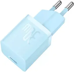 Мережевий зарядний пристрій Baseus GaN5 Fast Charger (Xiaomini) Type-C 30W CCGN070603 Blue - мініатюра 3