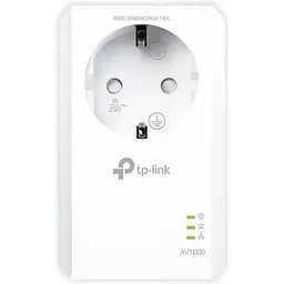 Адаптер TP-Link Powerline TL-PA7017P AV1000, 1xGE - мініатюра 2