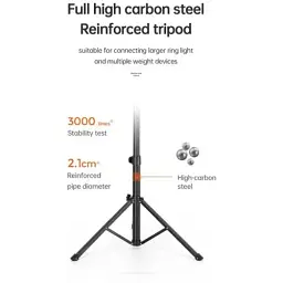Тримач з кільцевим освітленням Joyroom JR-ZS228 AKL01 Touch Selfie Ring Light - мініатюра 3