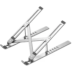 Підставка до ноутбука Vention Laptop X-type Stand Silver Aluminum Alloy (KDMI0) - мініатюра 1