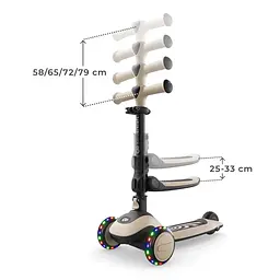 Самокат Kinderkraft Halley 2 Stone White (KRHALL02WHT0000) - мініатюра 3