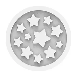 Кондитерський килимок Silikomart для декорування Зірочки (MINI STARS DECOR) - мініатюра 2