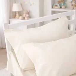 Дитяча постільна білизна JUNIOR Poplin Line Milky White (2200012795835) - мініатюра 6