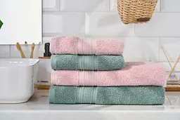 Рушник махровий Ardesto SuperSoft 70х140см, 100% бавовна, рожевий pbe0050405 - мініатюра 8