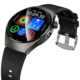 Смарт-годинник Hoco Y40 Smart sports watch (call version) Black - мініатюра 7