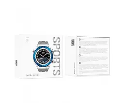 Смарт-годинник Hoco Y16 Smart Watch call version сірі (6942007603072) - мініатюра 5