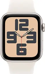 Смарт-годинник Apple Watch SE 2 GPS 44mm Starlight Aluminium Case w. Starlight Sport Band - M/L (MXEV3)