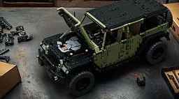Конструктор Nifeliz Позашляховик Jeep Wrangler Willys 4x4 Off-Road (NF10324) - мініатюра 8