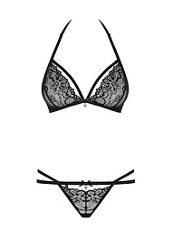 Комплект білизни Obsessive 838 L/XL чорний - мініатюра 5