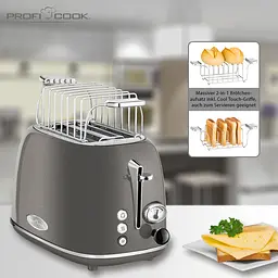 Тостер Profi Cook PC-TА 1193 Anthracite - мініатюра 5