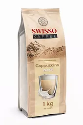 Капучино Swisso Kaffee Cappuccino White з вершковим смаком 1 кг - мініатюра 1