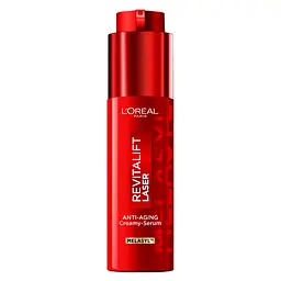 Кремова сироватка для шкіри обличчя L'Oreal Paris Revitalift Laser антивікова проти пігментних плям з мелазилом 50 мл