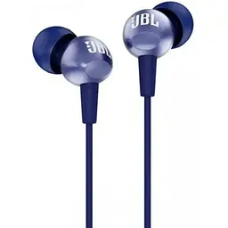 Гарнітура дротова JBL C200SI блакитна - мініатюра 2