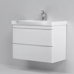 Тумба підвісна AM.PM Like 80 см з умивальником (M80-FHX0802-WC0802-38) - мініатюра 4