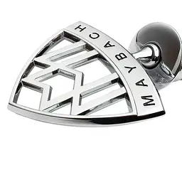 Емблема приціл на капот Maybachch Mercedes-Benz Хром+напис зверху метал (Завод) A2408800088 - мініатюра 2