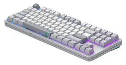 Клавіатура Dark Project ALU87 Daylight White/Grey (DPKB_DAYLIGHT_87_ANSI_UA) - мініатюра 6
