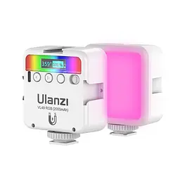 Відеосвітло Ulanzi VL49 Rechargeable Mini RGB Light 6W White (2586) (2586) - мініатюра 7