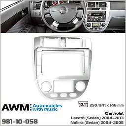 Перехідна рамка Chevrolet Lacetti, Nubira AWM 981-10-058 - мініатюра 5