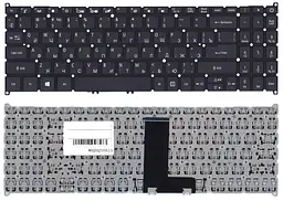 Клавіатура для ноутбука Acer Aspire A315-55, чорна, (без рамки)